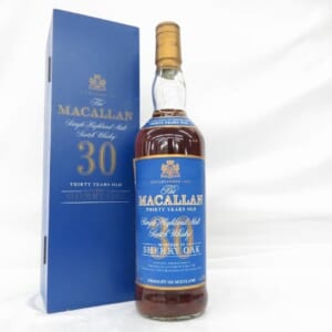 ザ・マッカラン 30年 シェリーオーク ブルーラベル 木箱付