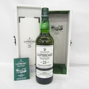 ラフロイグ 25年 カスクストレングス アイラ シングルモルト 箱/冊子付