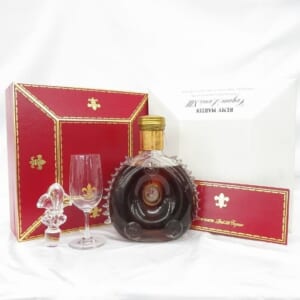 レミーマルタン ルイ13世 四角形箱 替栓/グラス/冊子付