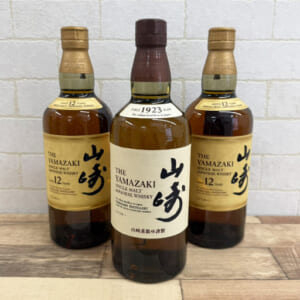 山崎 12年 シングルモルト など3点