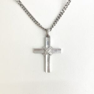 ダイヤモンドネックレス PT850