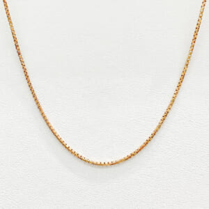 ウノアエレ ヴェネチアンチェーンネックレス