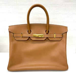 エルメス バーキン 35 クシュベル ナチュラル ゴールド金具