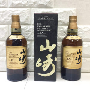山崎 12年 シングルモルト など2点
