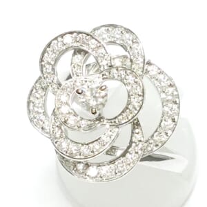 シャネル カメリアリング