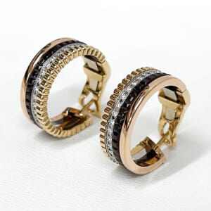 ブシュロン キャトルクラシック フープイヤリング JCO00510