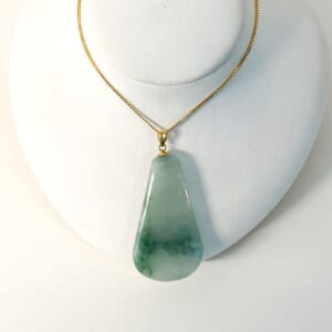 ヒスイネックレス K18