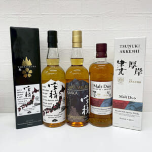 山桜 シングルカスク 安積 2018-2023 バーボンバレル for SHINANOYA など3点