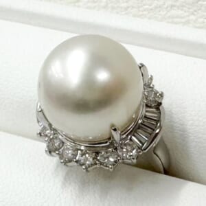 真珠リング 14mm