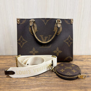 ルイヴィトン モノグラムリバース オンザゴーPM M46373