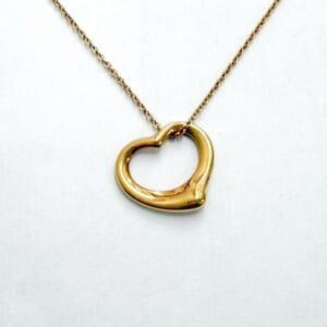 ティファニー エルサペレッティ オープンハートネックレス