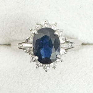 サファイアリング 1.38ct