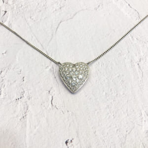 ダイヤモンドネックレス K18