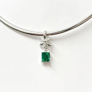 エメラルドネックレス 1.55ct