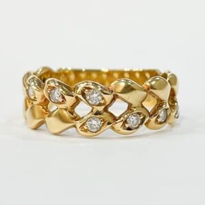 ダイヤモンドリング 0.20ct K18YG