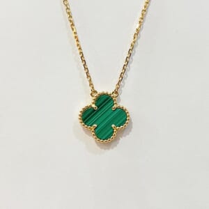 ヴァンクリーフ&アーペル ヴィンテージアルハンブラ マラカイトネックレス VCARO9VA00