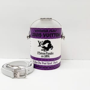 ルイヴィトン LVペイントカン M81591 キャンバスレザー