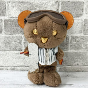 ルイヴィトン バッグチャームLVルイスノー フェイクファー M03441