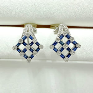 サファイアピアス 1.5ct