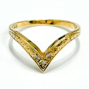 ダイヤモンドリング K18