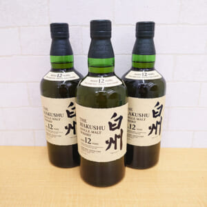 白州 12年 シングルモルト など3点