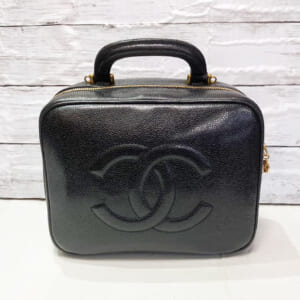 シャネル バニティ ハンドバッグ  A07061 キャビアスキン