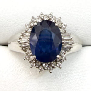 サファイアリング 2.83ct