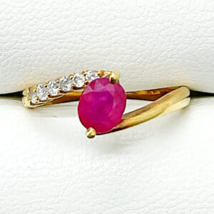 ルビーリング 0.92ct