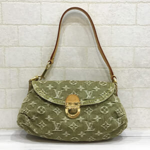 ルイヴィトン モノグラムデニム ミニプリーティ M95217