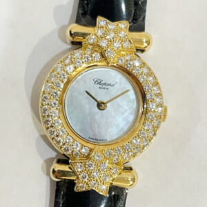 ショパール ハッピーダイヤモンド 13/6275 YGベゼルダイヤ