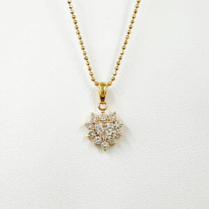 ダイヤモンドネックレス 0.38ct