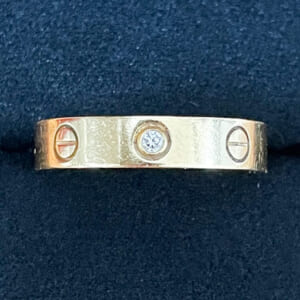 カルティエ ミニラブリング B4056100