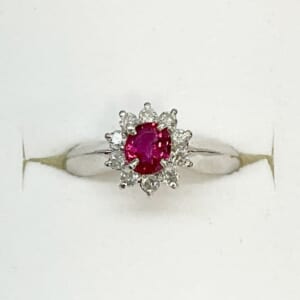 ルビーリング 0.64ct