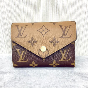 ルイヴィトン モノグラムリバース ポルトフォイユヴィクトリーヌ M81557