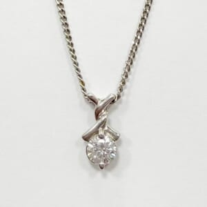 ダイヤモンドネックレス 0.418ct