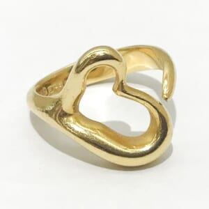 ティファニー オープンハートリング