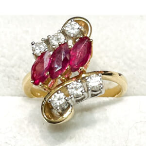 ルビーリング K14 15号