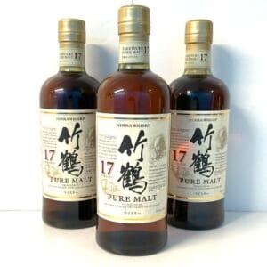 竹鶴 17年 ピュアモルト 箱無し など3点