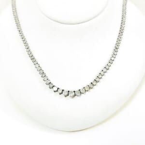 ダイヤモンドテニスネックレス 7ct