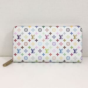 ルイヴィトン モノグラムマルチカラー LV×TM ジッピーウォレット M13922