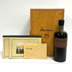 ザ・ニッカウヰスキー 35年 ピュアモルト 竹鶴ノート付