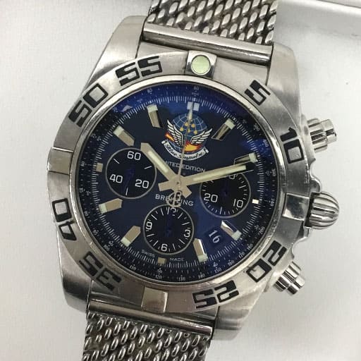 AB01107E/C885 クロノマット44 ブルーインパルス