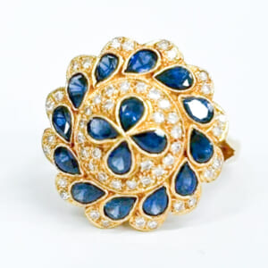 サファイアリング 1.527ct