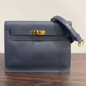 エルメス ケリー ダンス エバーカラー ブルーニュイ ゴールド金具