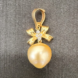 真珠ネックレストップ 11.6mm