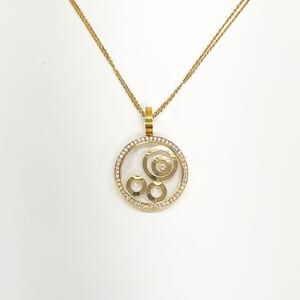 ショパール ハッピーダイヤモンド ハッピースピリットネックレス