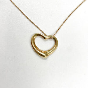 ティファニー エルサペレッティ オープンハートネックレス