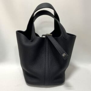 エルメス ピコタンロック PM トリヨン キャバン パラジウム金具