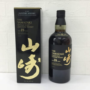 山崎 18年 シングルモルト 海外向けラベル