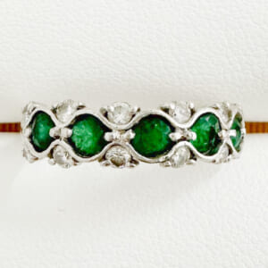 エメラルドリング 0.58ct